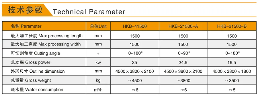 Double-Slice Edge Cutting Machine for Column Slab Hkb-21500-a/B