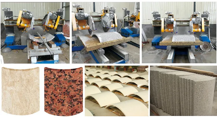 Four-Slice Edge Cutting Machine for Column Slab