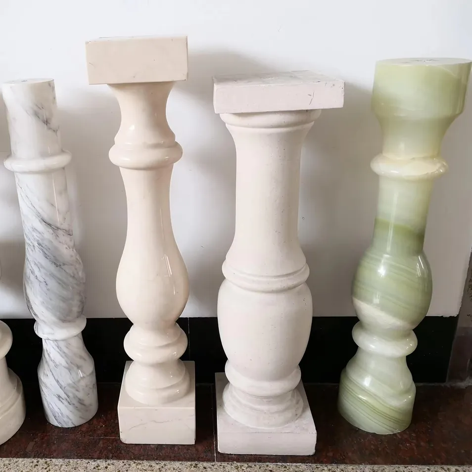 Granite Marble Slab Cutting High Efficiency Baluster Profiling Machine Roman Columns Stone Processing Equipment