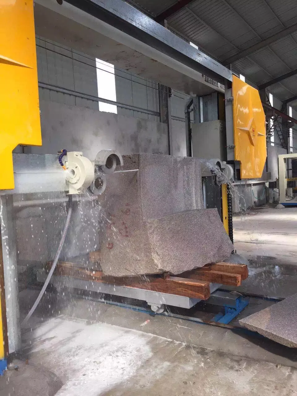 Granite Profiling Diamond Wire Saw Plastic Coating