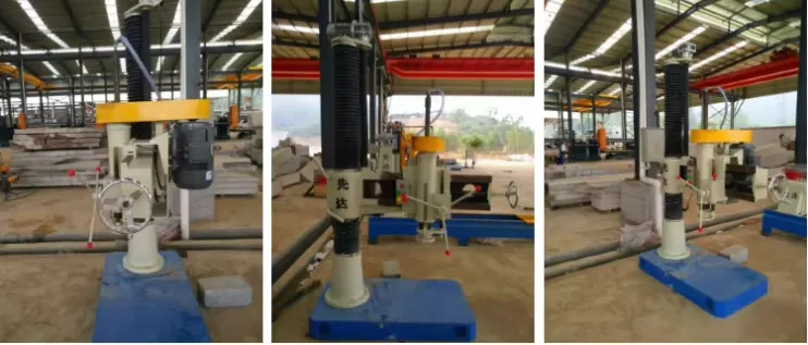 Heavy Duty Vertical Drilling Machine High Precision for Stone