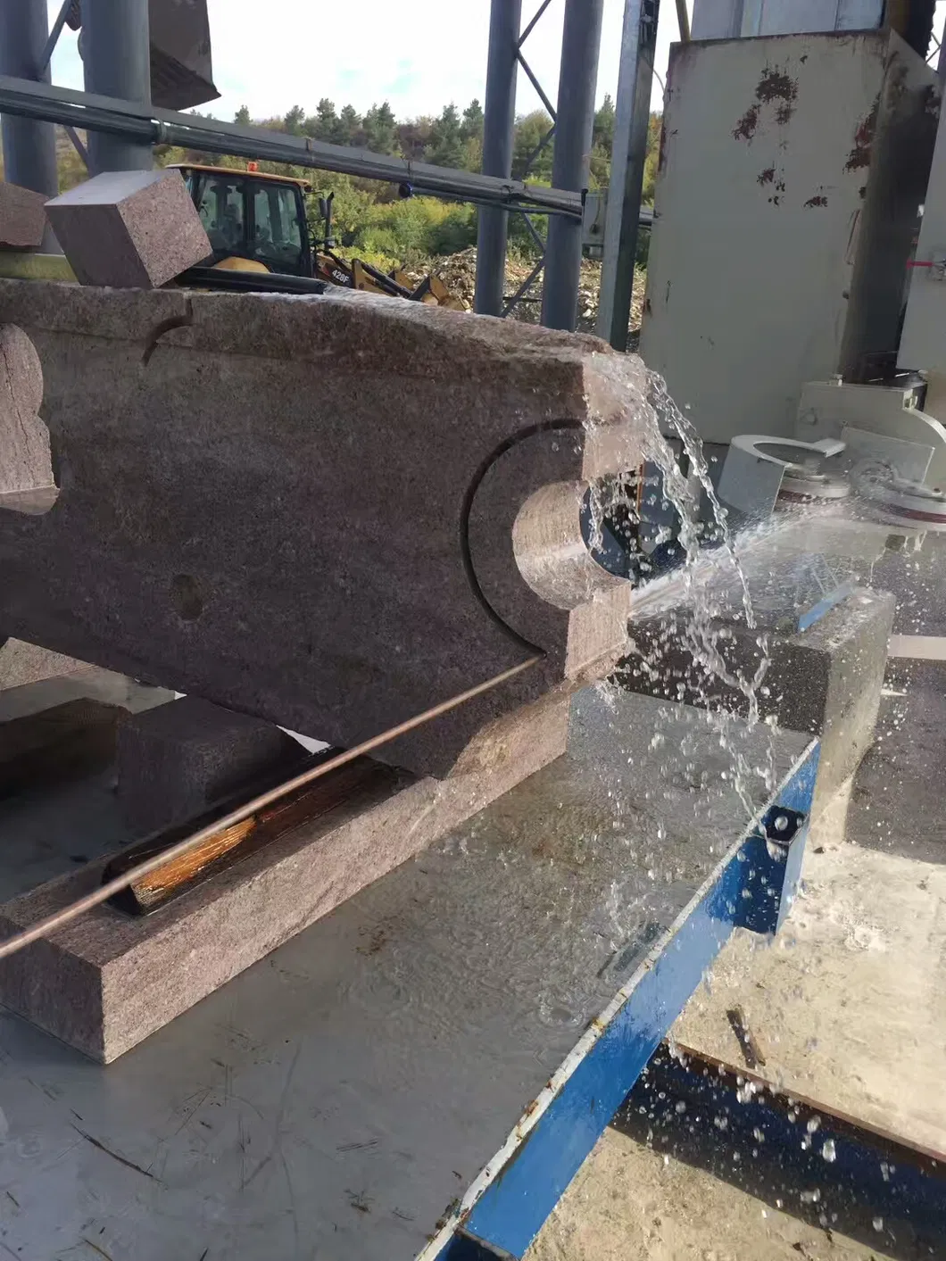 Hot Diamond Wire Saw for Granite Profiling Machine Tools