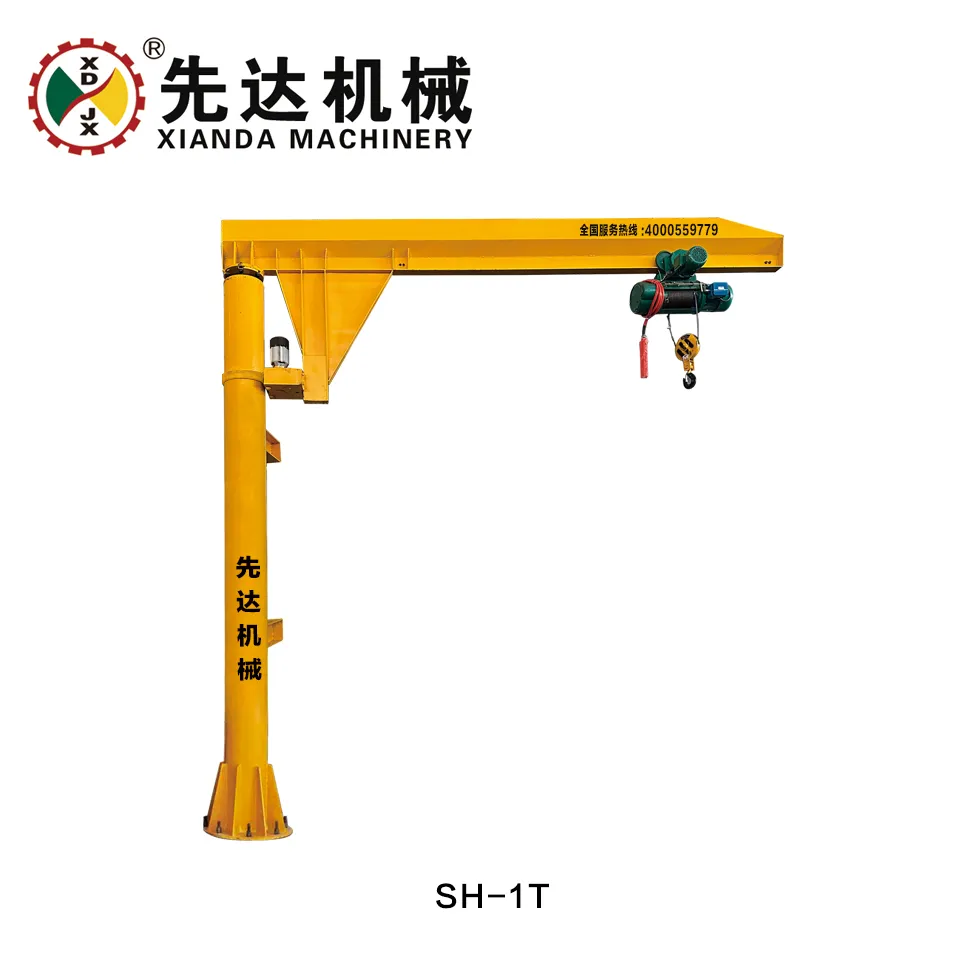 Large Lifting Capacity Stone Single Arm Crane