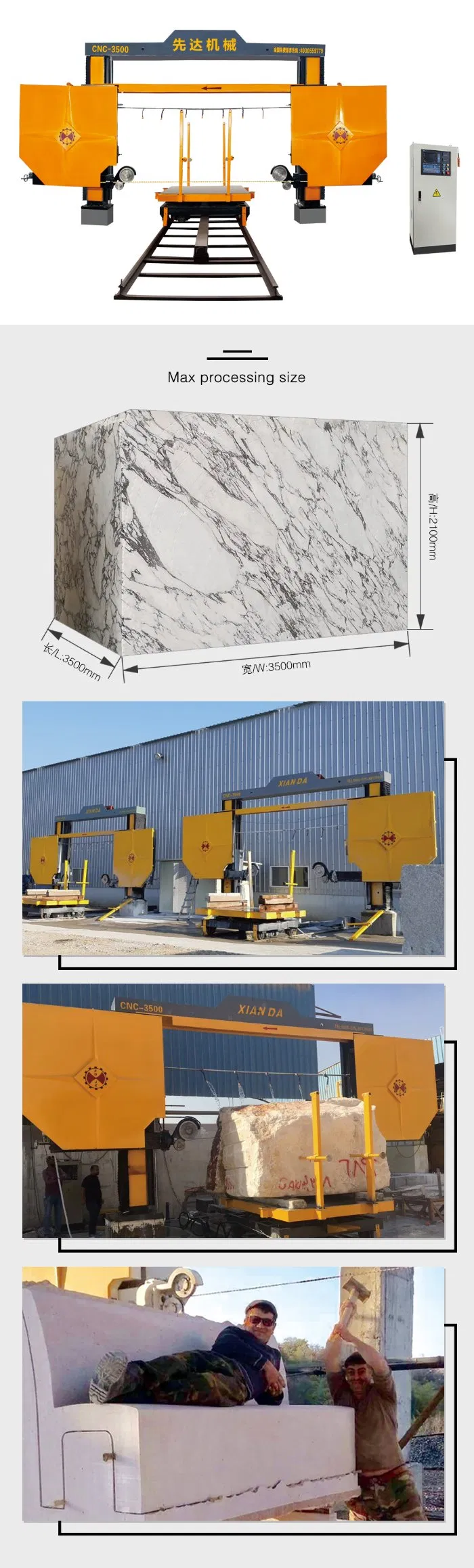 Marble Cutter Stone Cutting Machine Marble Cutting Machine Quarry Stone Block Cutting Machine Wire Saw Machine
