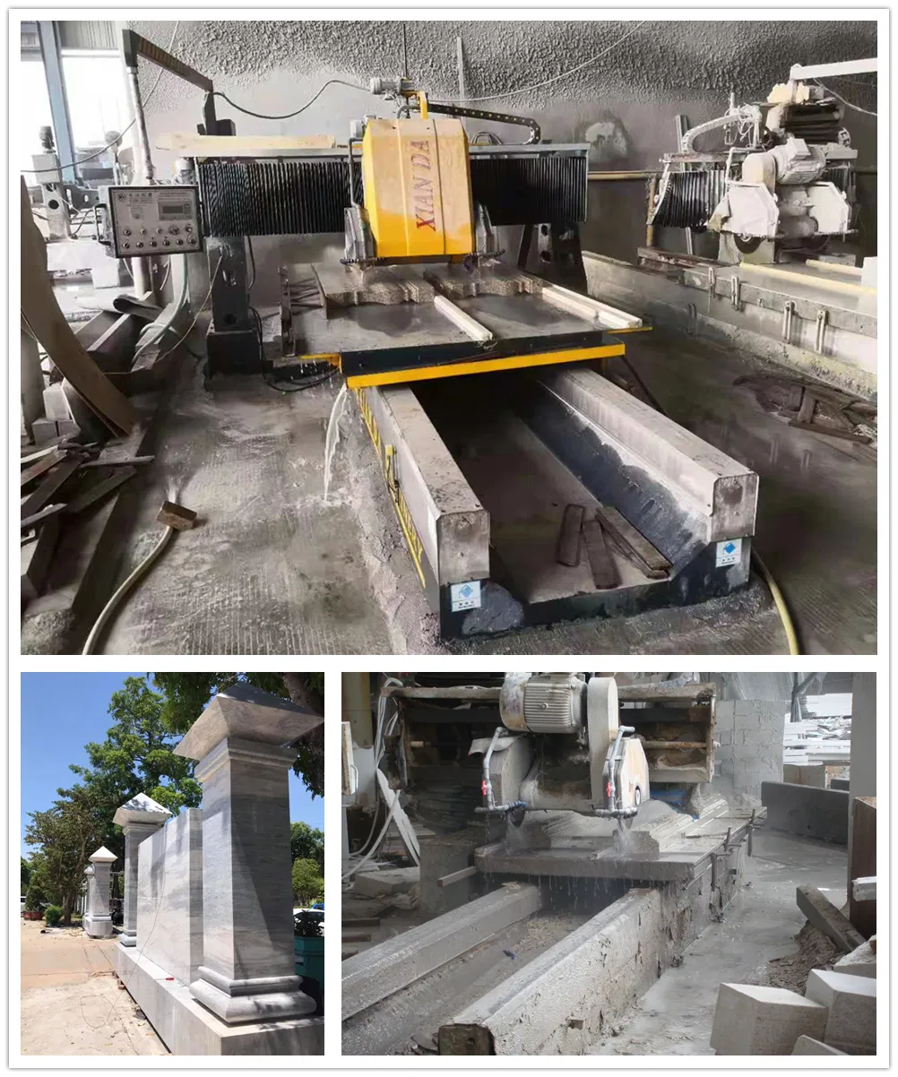 PLC/CNC Gantry Type Linear Thinner Stone Block Profiling Machine Dnfx-1800/Cnfx-1800
