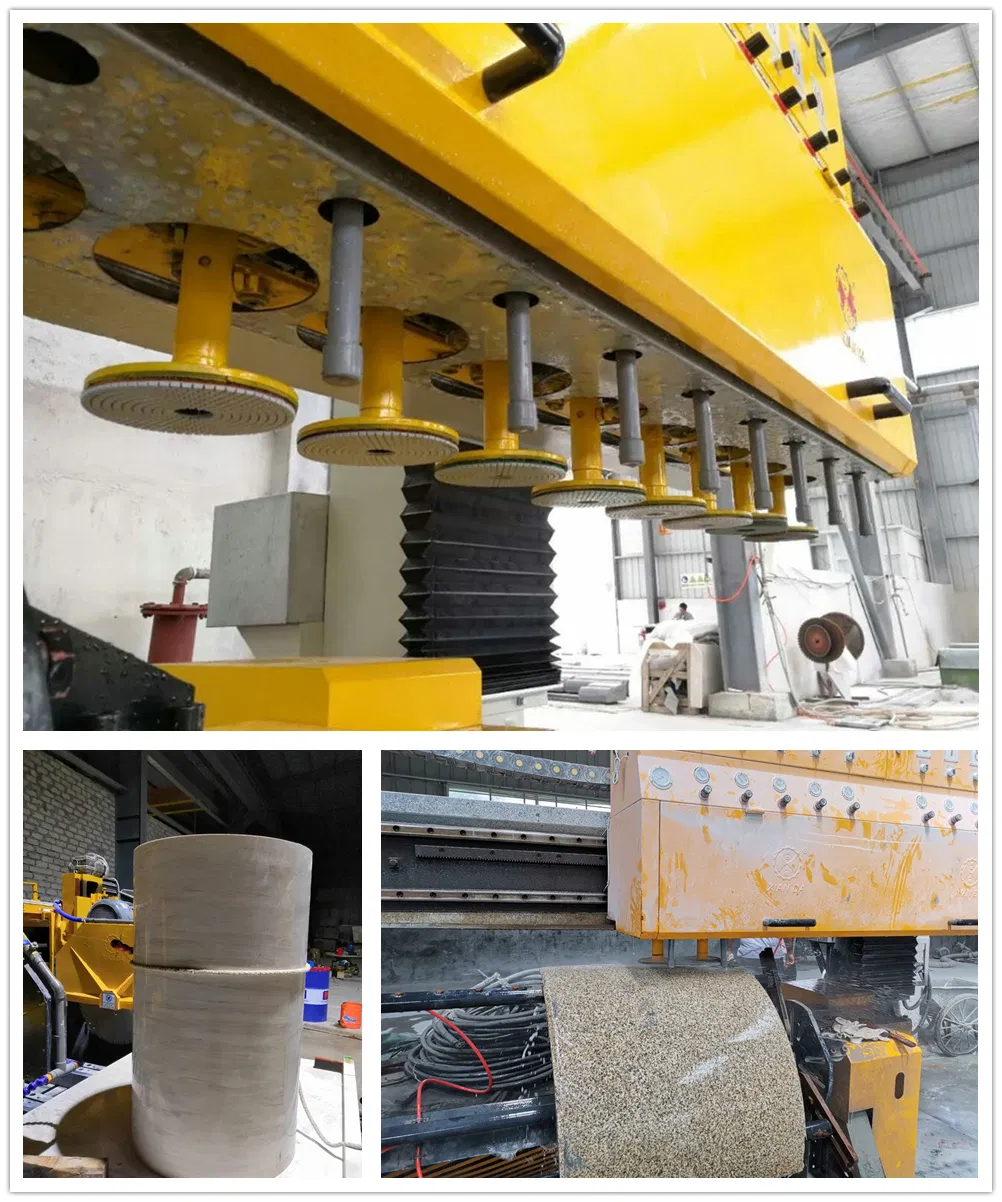 PLC Circular Slab Polishing Machine for Column Slab Polishing