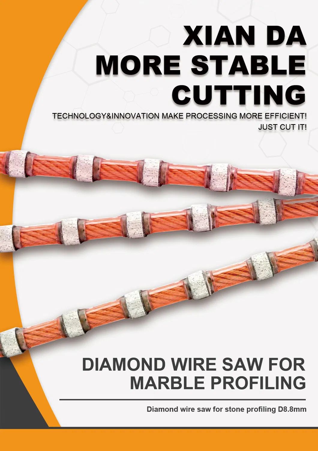 Special-Shaped Wire Saw Is Suitable for Marble Special-Shaped Cutting