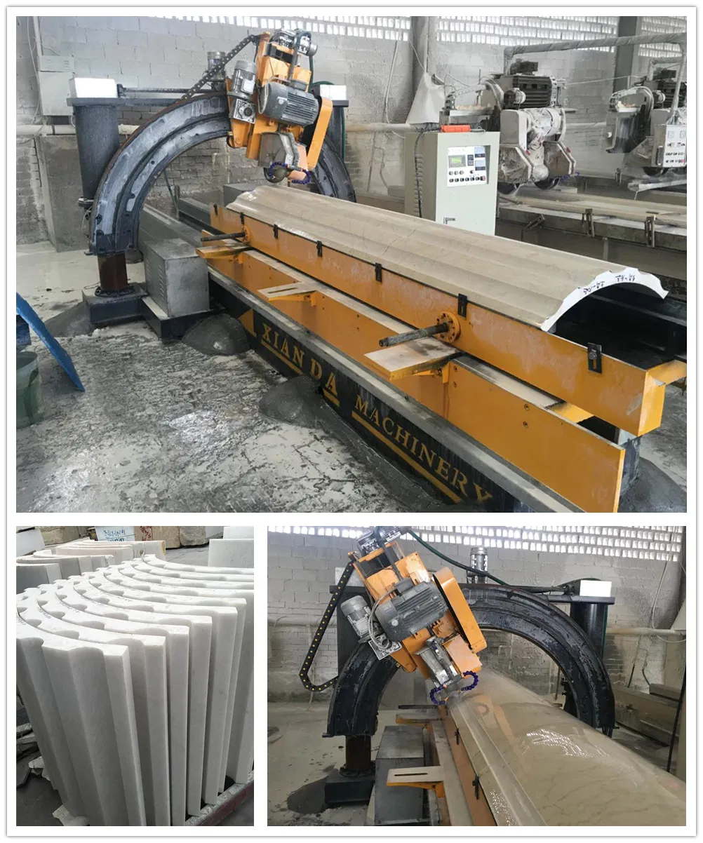 Xianda Automatic Roman Pillar Slot Cutting Machine Stone Cutting Machine Manufacturer