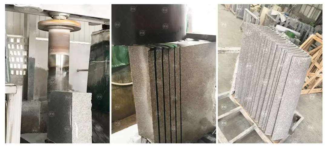 Xianda Four-Cylinder Gantry Stone Cutting Machine for Column Slab