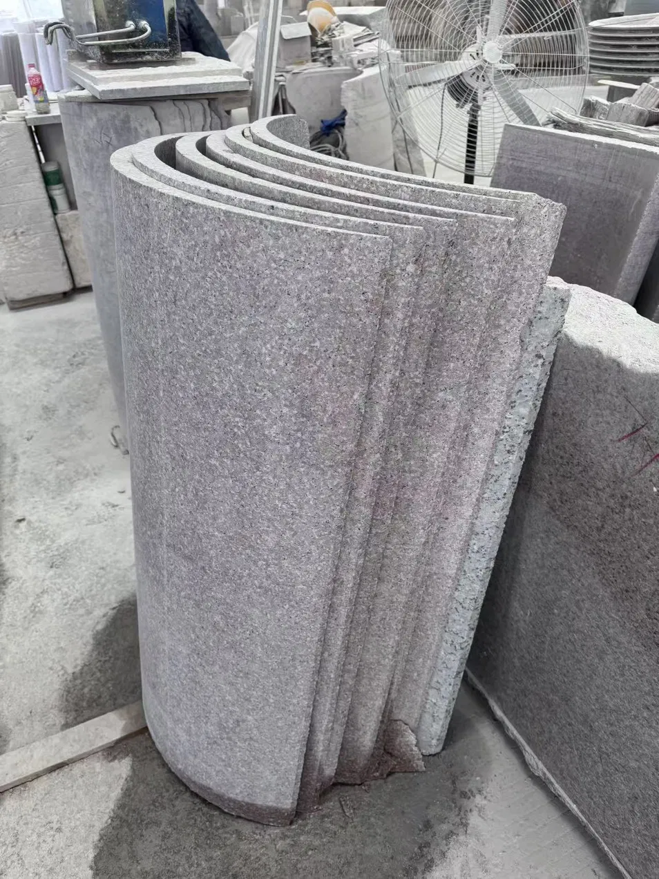 Xianda Four-Cylinder Gantry Stone Cutting Machine for Column Slab