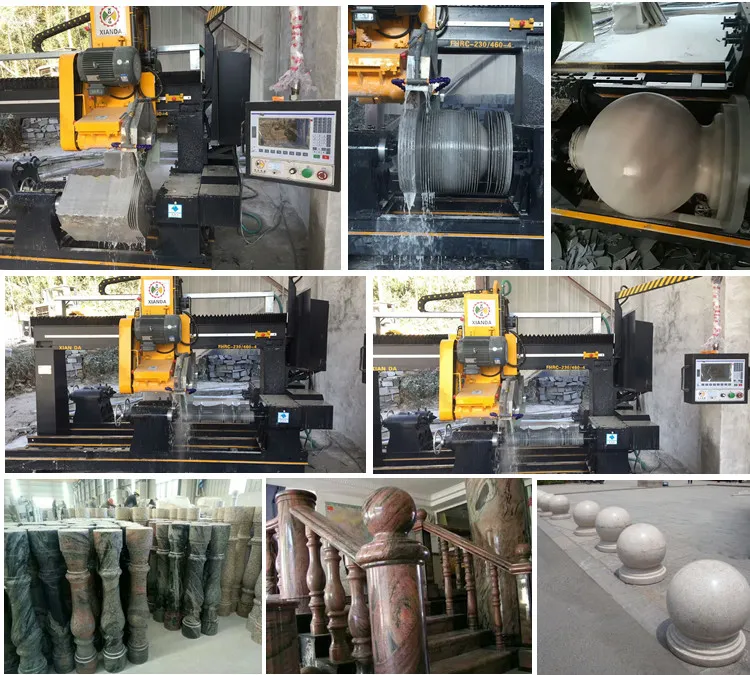 Xianda Four Pieces Baluster Cutting Machine