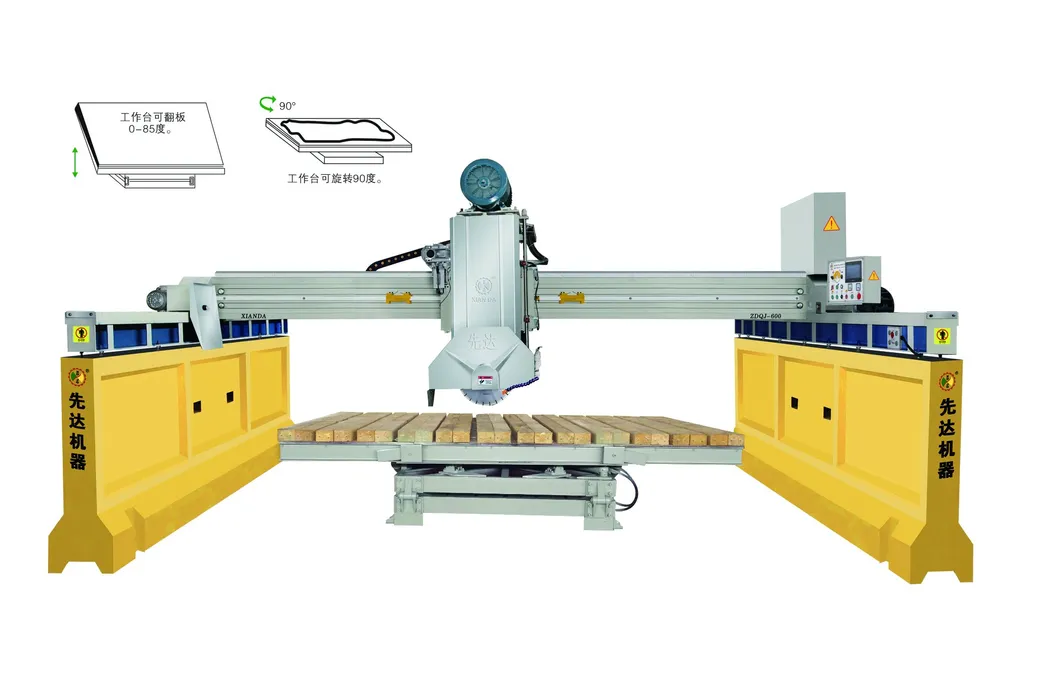 Zdqj-600 Stone Bridge Cutting Machine for Granite/Marble Slabs