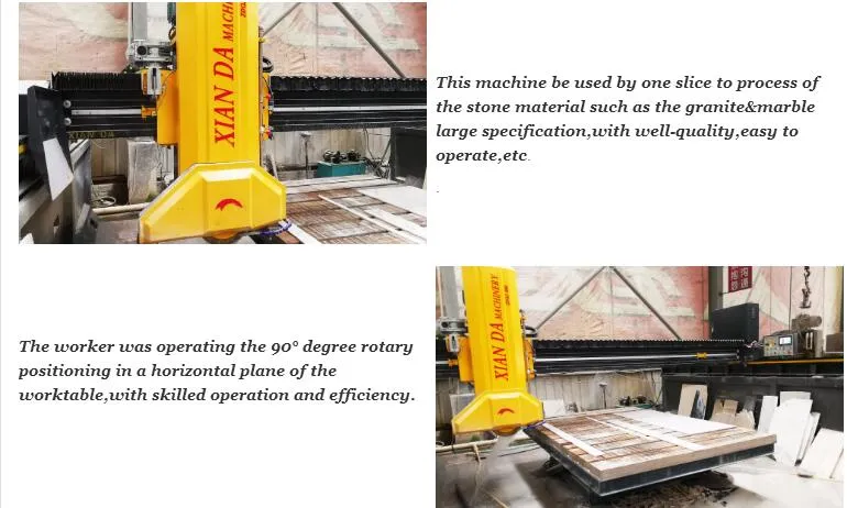 Zdqj-700 Bridge Saw Stone Cutting Machine