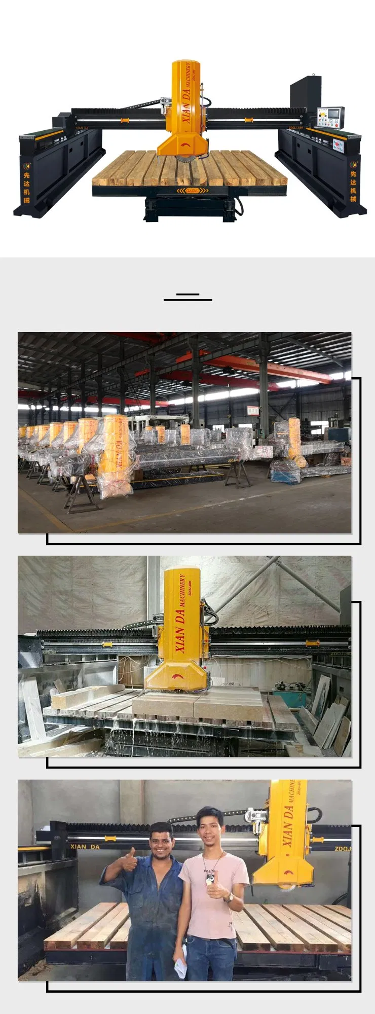 Zdqj-700 Stone Processing Machine, Bridge Cutting Machine
