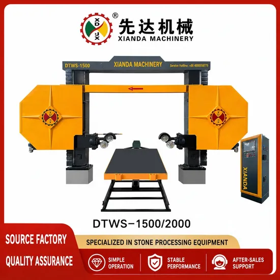 CNC Diamond Wire Saw Machine for Tombstone Processing