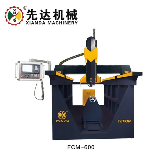 4 Axis Column Carving Machine for Marble Granite