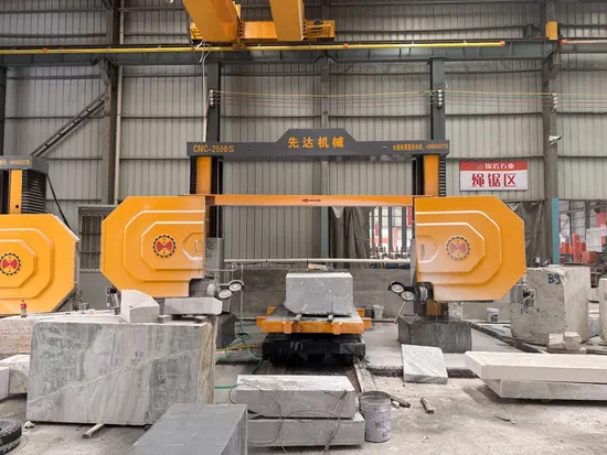 CNC Wire Saw Machine for Marble Granite Cutting & Processing