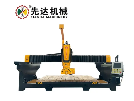Italy Software 5 Axis CNC High Speed Granite Marble Tile Cutter Stone Cutting and Sink Cutting Millling Engraving Bridge Saw Machine in America
