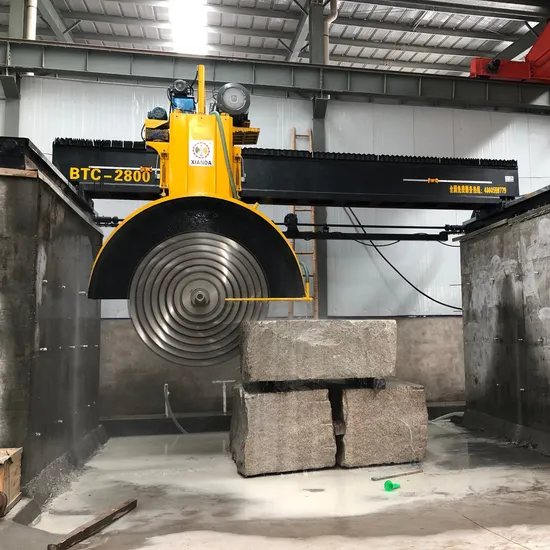 Stable Operation Multi Bridge Saw Block Cutting Machine PLC for Granite Marble Production Line
