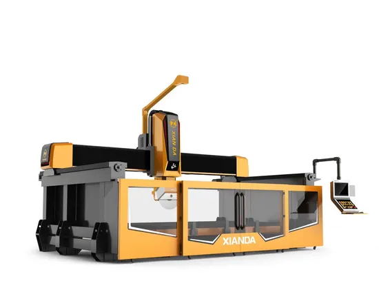 Automatic Smart Monoblock 5 Axis CNC Bridge Saw for Cutting Granite, Quartz, Marble Countertops, Vanity Tops, Staircases Factory Price for Sale