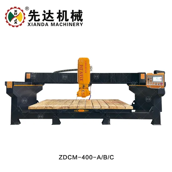 3 Axis/4 Axis Integrated Infrared Stone Cutting Machine Automatic Stone Cutter/Xianda Machinery Fom China /PLC