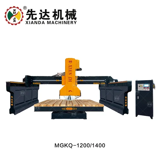 Xianda Mechanical Four Column Medium Block Cutting Machine, Suitable for Cutting Thick Granite and Marble Slabs, Curbstone