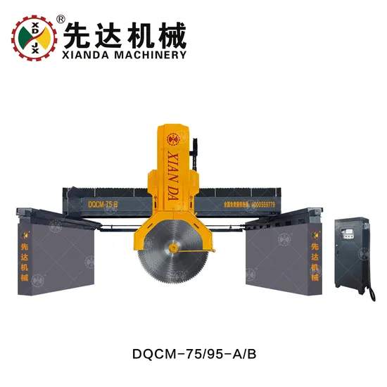 Heavy Duty Gantry Stone Sawing Cutter Machine for Cutting Granite Marble Block/Daul Drive Block Cutting Machine