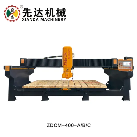 High Quality Monoblock Bridge Cutting Machine Special for Marble/Slab Tile/Sintered Stone /Quartz Stone/Zdcm-400-a/B/China Xianda