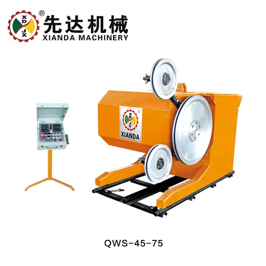 Quarry Wire Saw Machine Reinforced Concrete/Granite Quarrying /Marble Quarrying /Granite Profiling /Marble Profiling Qws-45-75