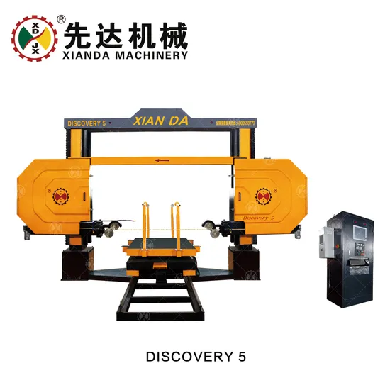 Xianda 5 Axis CNC Stone Bridge Cutting Machine with Memory Function for Power off