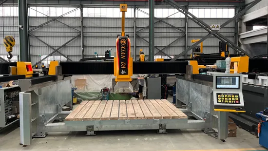 Chinese Bridge Cutting Machine 5 Axis Lower Cost Trend Series
