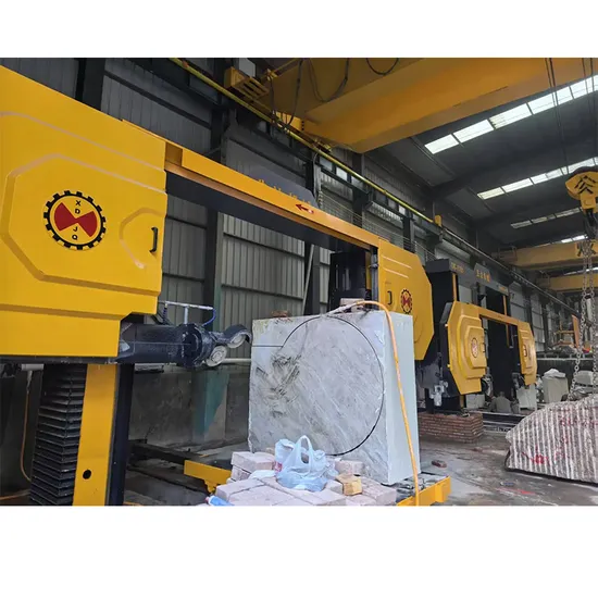 Servo-Controlled Efficient Stone Dividing Diamond Wire Saw Equipment for Stone Cutting