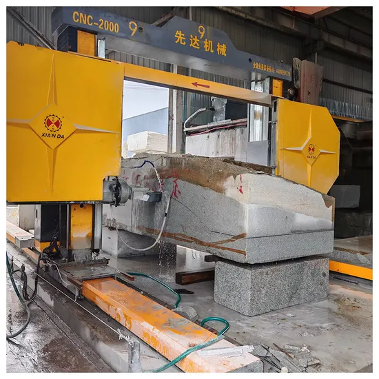 Gantry Type Diamond Wire Saw for Russia Stone Cutting Processing Machine