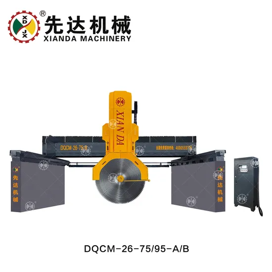 Stone Cutting Machine Marble Cutter Machine Dual Drive Cutting Machine Dqcm-2675/95-a/B