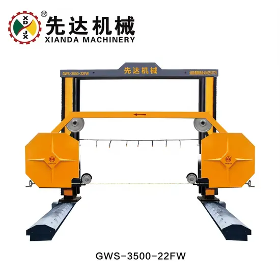 PLC Wire Saw Machine for Spanish Stone Factory