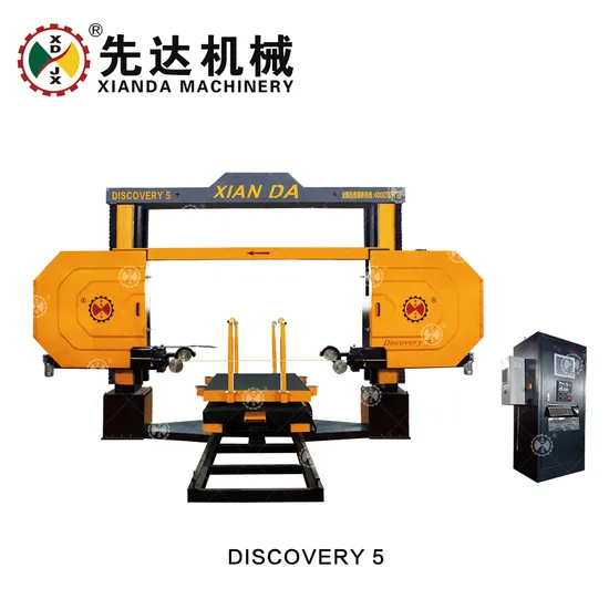 5 Axis CNC Diamond Wire Saw Machine for Processing Marble Granite Stone