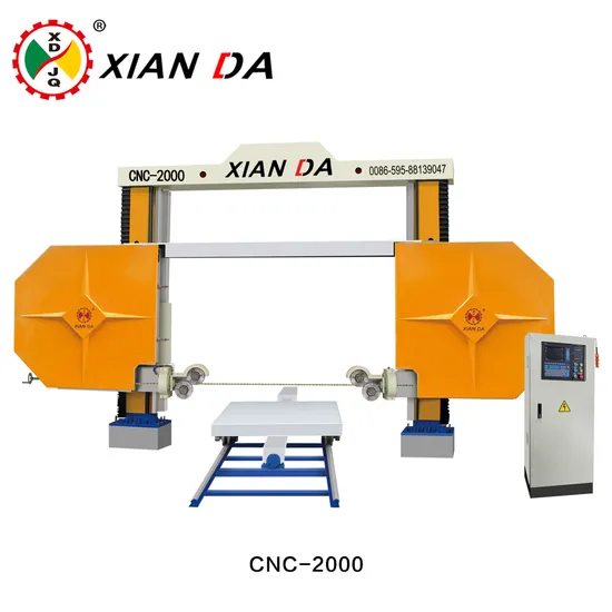 Diamond Wire Saw Profiling Machine for Shaping Granite Marble Block Stone Cutting CNC-2000