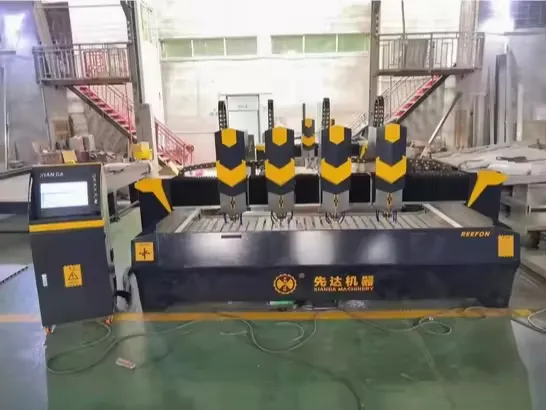 Automatic CNC Planar Stone Engraving Machine for Monument Tombstone