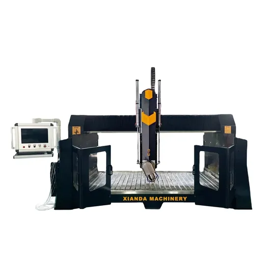 4 Axis Column Carving Machine Stone CNC Router for Stone Engraving and Carving Type Stone Engraving Machine