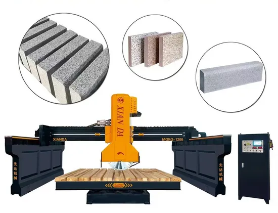 Four Column Middle Block Stone Cutting Machine for Marble and Granite