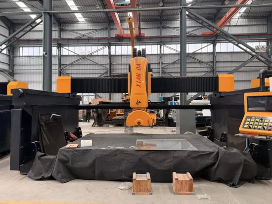 5 Axis Machine Producing Marble Slab