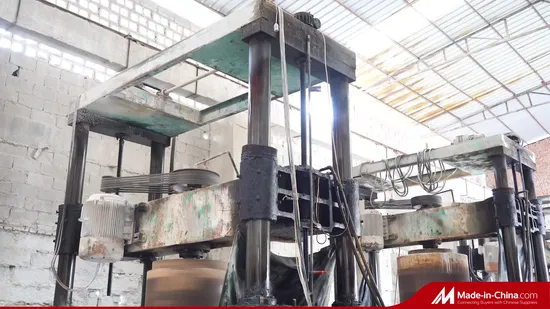 Four-Cylinder Gantry Stone Cutting Machine for Column Slab for Processing Hollow Column