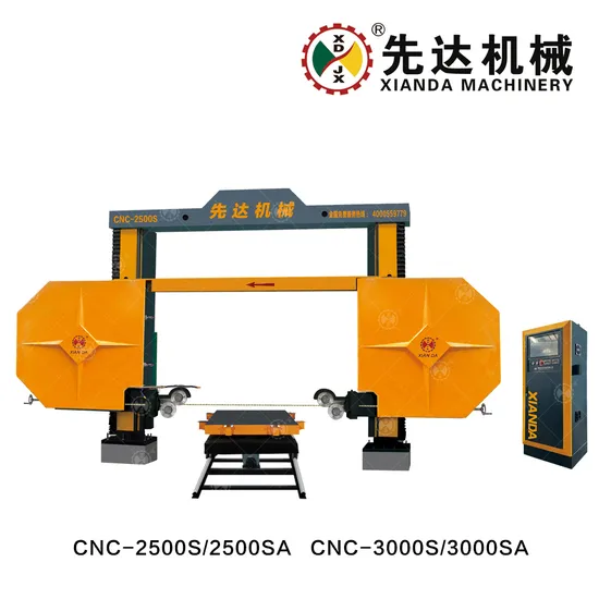4 Axis CNC Wire Saw Machinery Granite Cutting Machine
