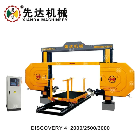 4 Axis Diamond Wire Saw Machine Granite Marble Stone Cutting