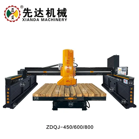 Xianda Stone Cutting Machine Bridge Cutting Machine Infrared Bridge Cutting Machine Zdqj-450/600/800