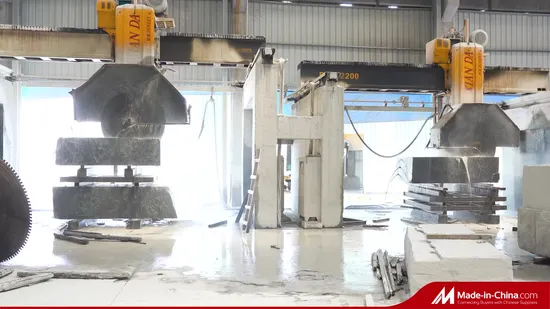 Block Granite Marble Cutting Bridge Machine
