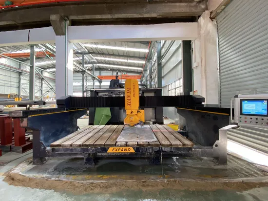 4 Axis CNC Stone Machinery Engraving Router Bridge Saw Cutting Machine Laser Tile Cutter for Countertop Sink