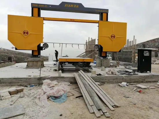 Xianda Diamond Wire Saw Machine Block Dividing Machine for Cutting Marble&Granite Slicing