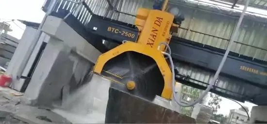 Block Cutting Bridge Machine for Processing Marble Granite