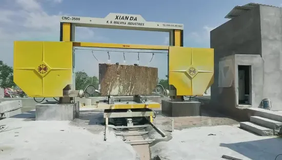 Diamond Wire Saw Machine Granite Marble Stone Cutting Machine CNC-3500